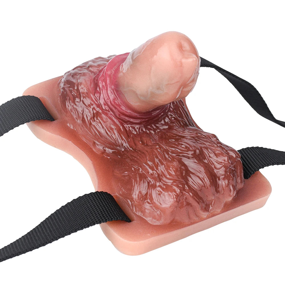 Realistic Vagina Dildos Underwear Pad Anal Clit Massage