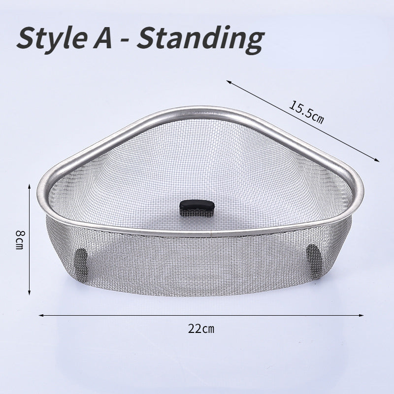 Kitchen Sink Corner Drain Strainer