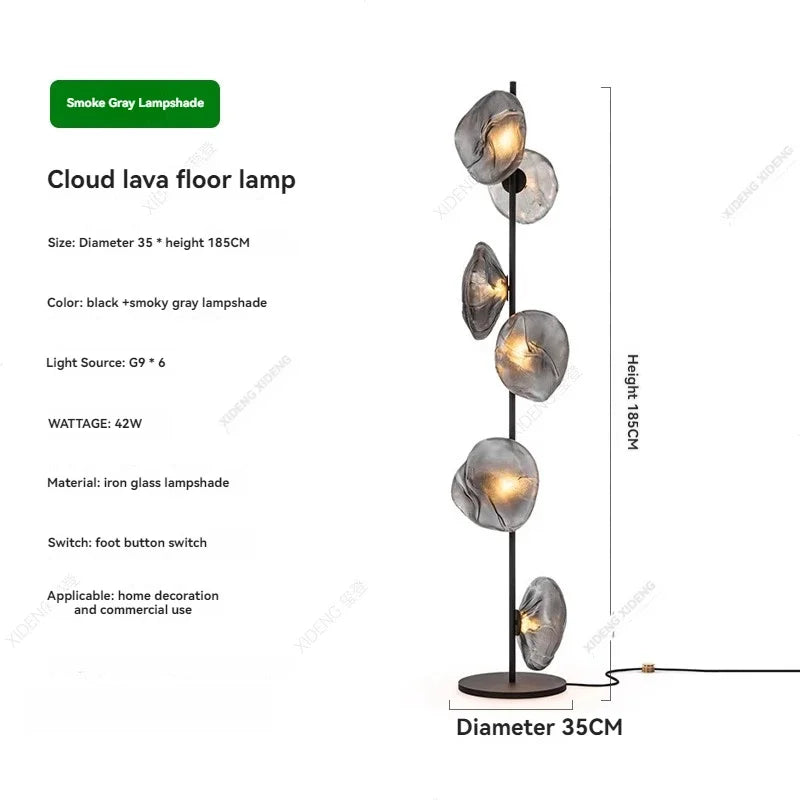 Artpad Italian Glass Floor Lamp