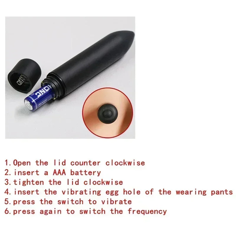 Wearable Vibrators Double-Headed Dildo Anal Plug Butt Plug Vibrator