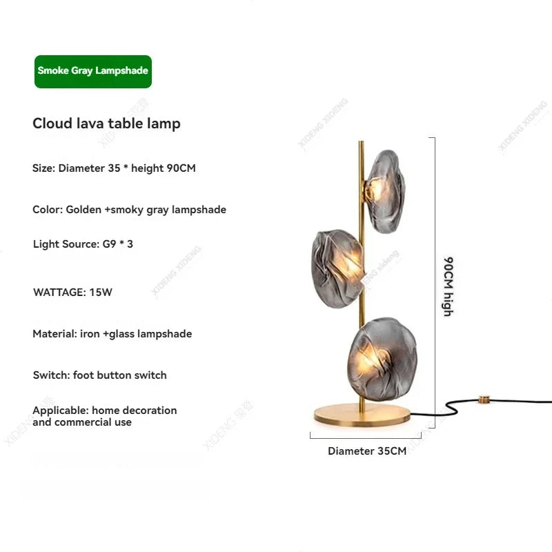 Artpad Italian Glass Floor Lamp