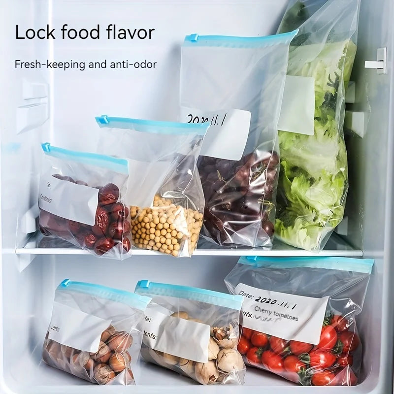 45pcs Ziplock Storage Bags-Leak-Proof