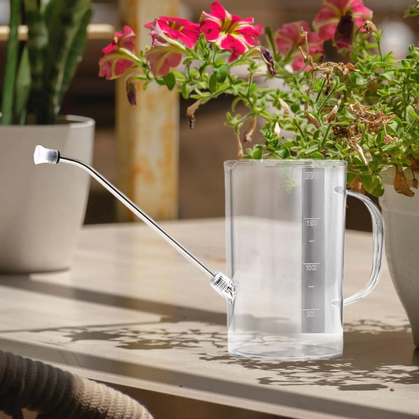 2L Garden Watering Can with Long Spout