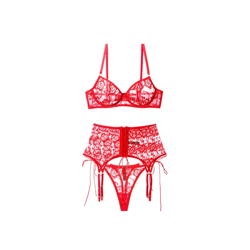 Belamimi Plunge Bra Set