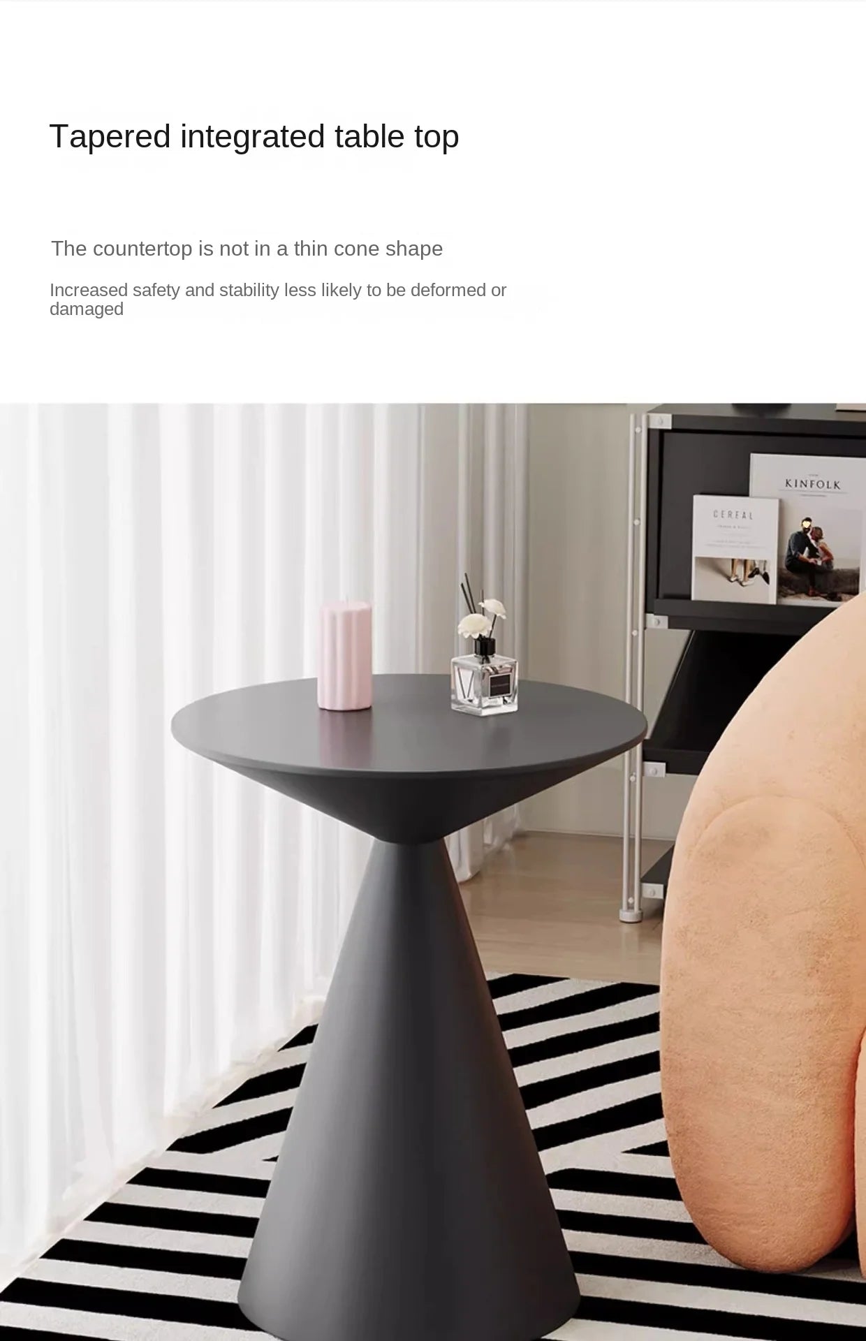 BOMP Round Coffee Table - Minimalist Modern Metal