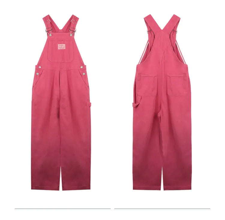 Rose Pink Straight Jeans