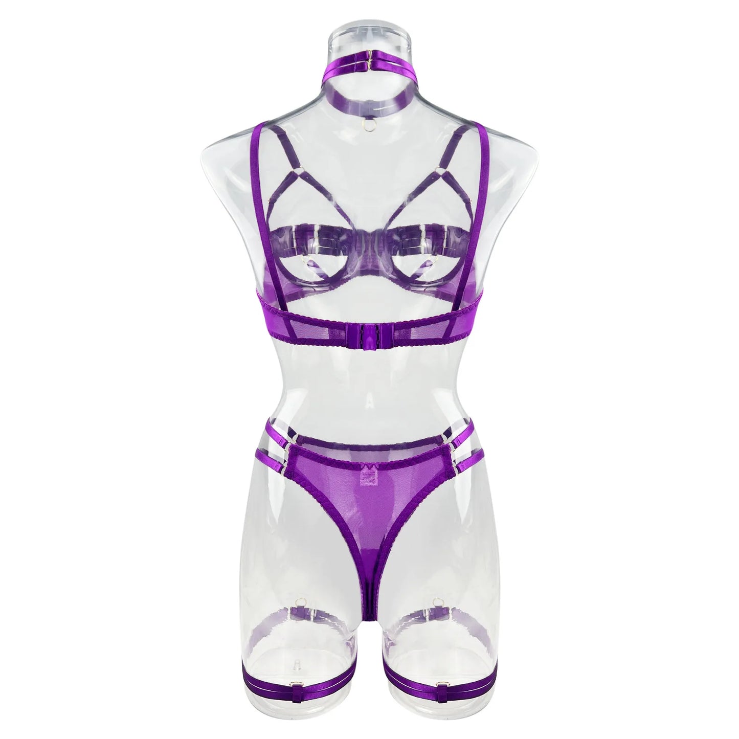 Sexy Lingerie Naked Women Without Censorship 5-Piece Sexy Costume