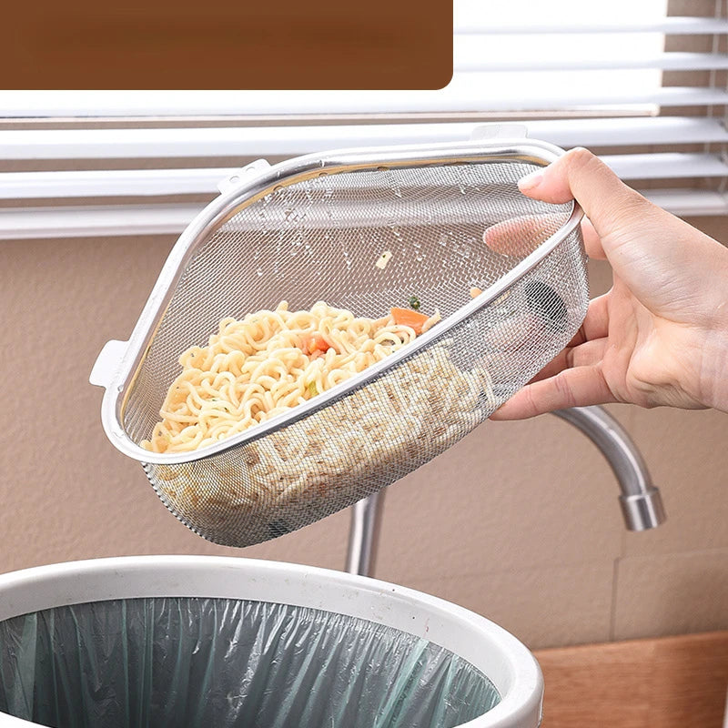 Kitchen Sink Corner Drain Strainer