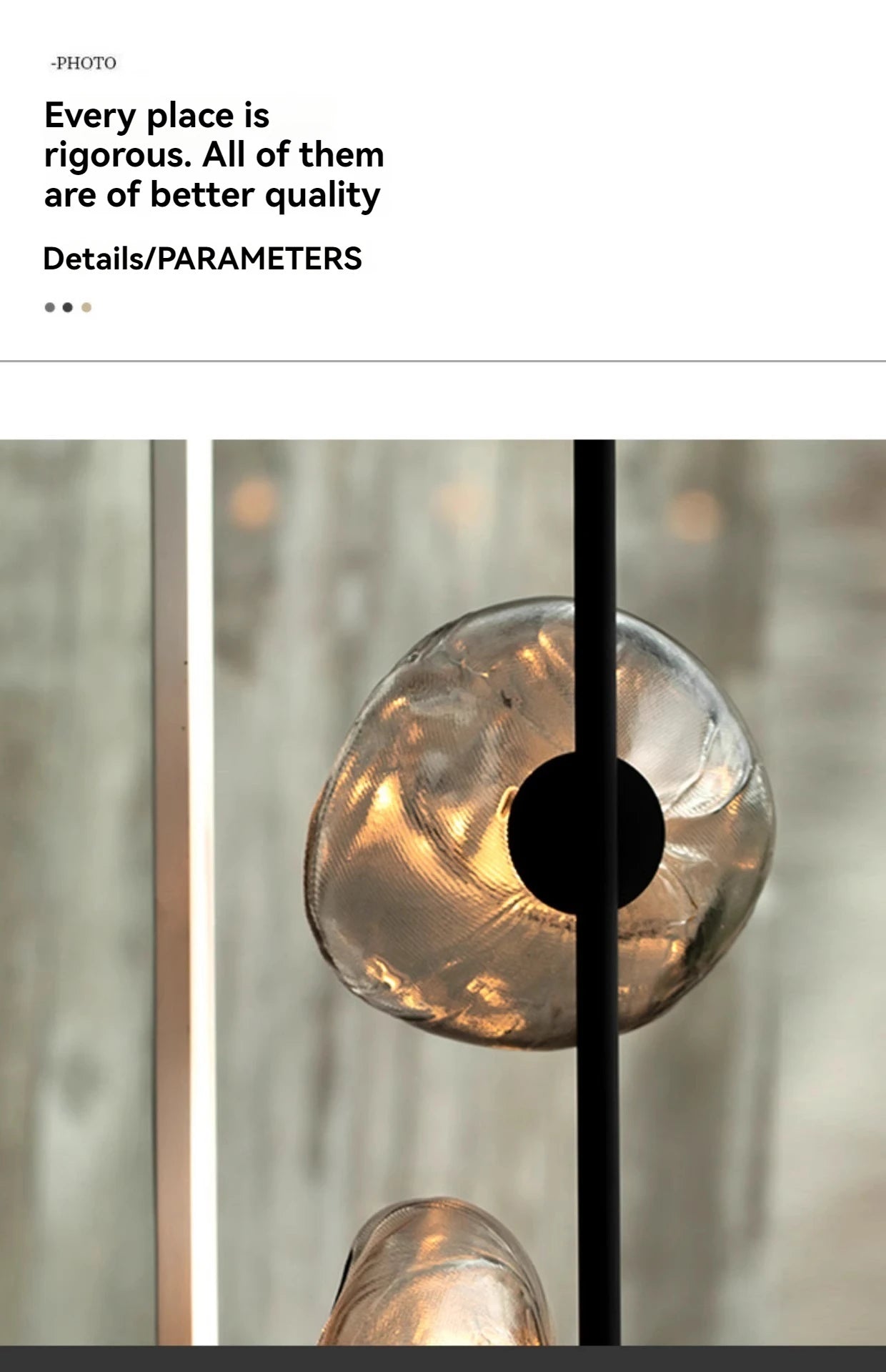 Artpad Italian Glass Floor Lamp