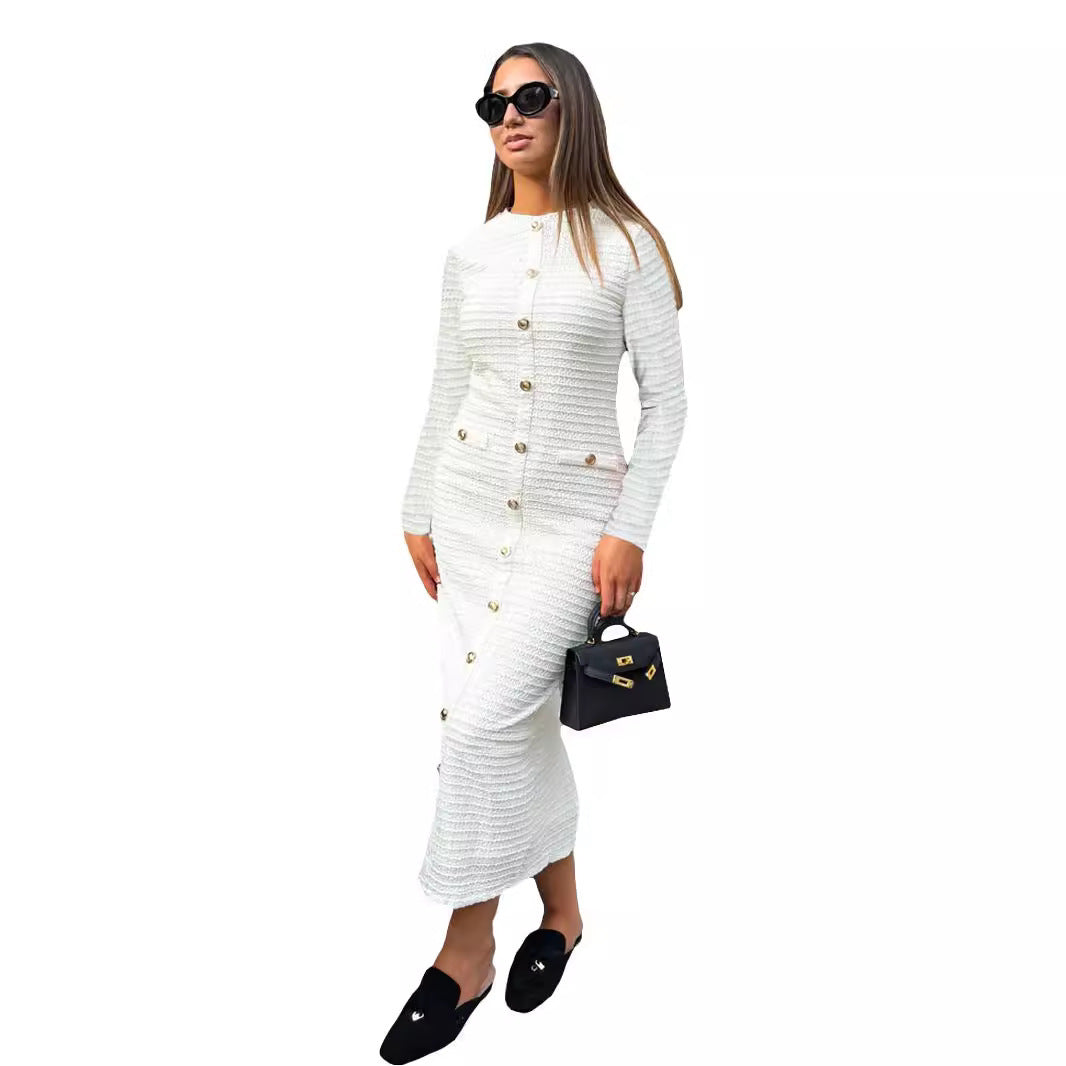 Polyester Art Retro Dress