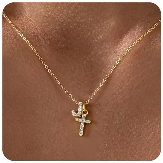 Copper Letter Necklace - Personalized A-Z