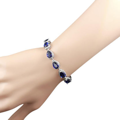 Zircon Crystal Jewelry Set