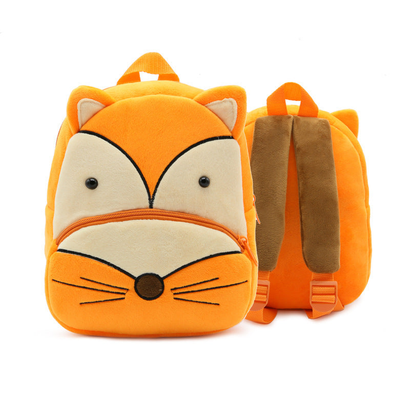 Cute Plush Backpacks Kindergarten Cartoon School Bags Children Animal Toys Bag The Max Mall