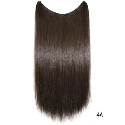 22" Invisible Wire Hair Extensions - Silky Straight