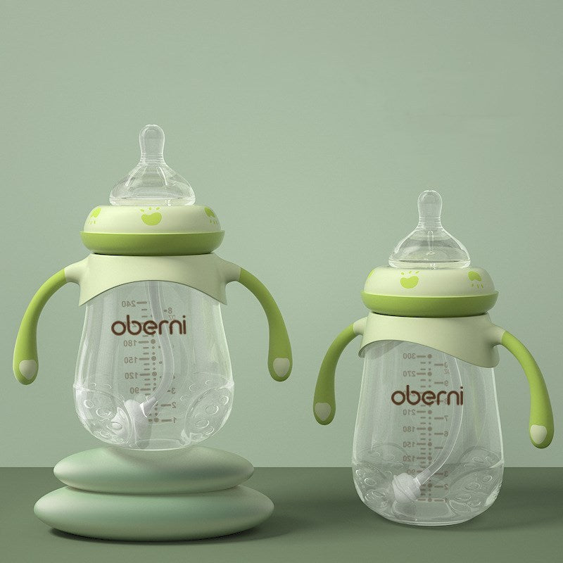 Wide Caliber Baby Milk Anti-Colic, Baby Bottle Anti-Fall The Max Mall