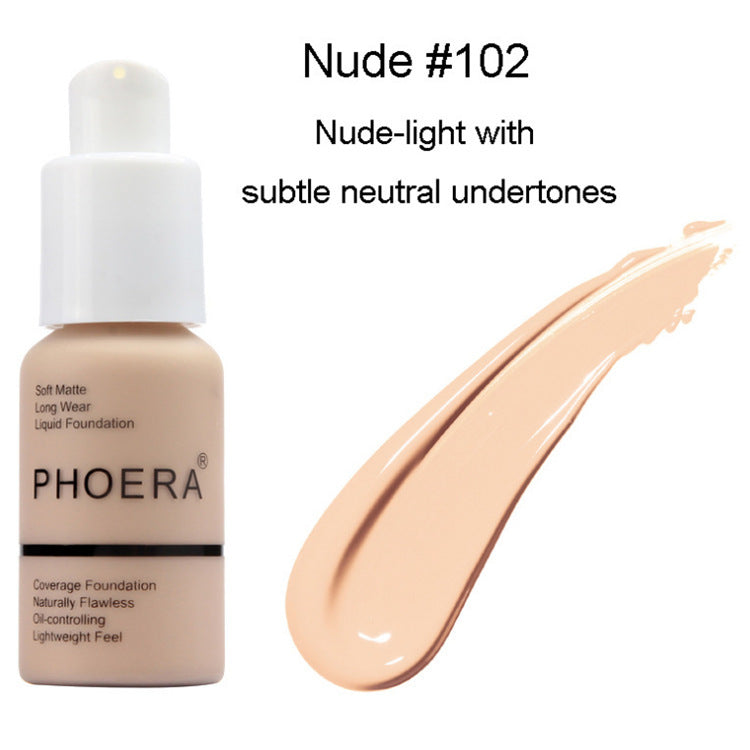 Explosive Press Type Oil Control Natural Color Matte Concealer Foundation Cream The Max Mall