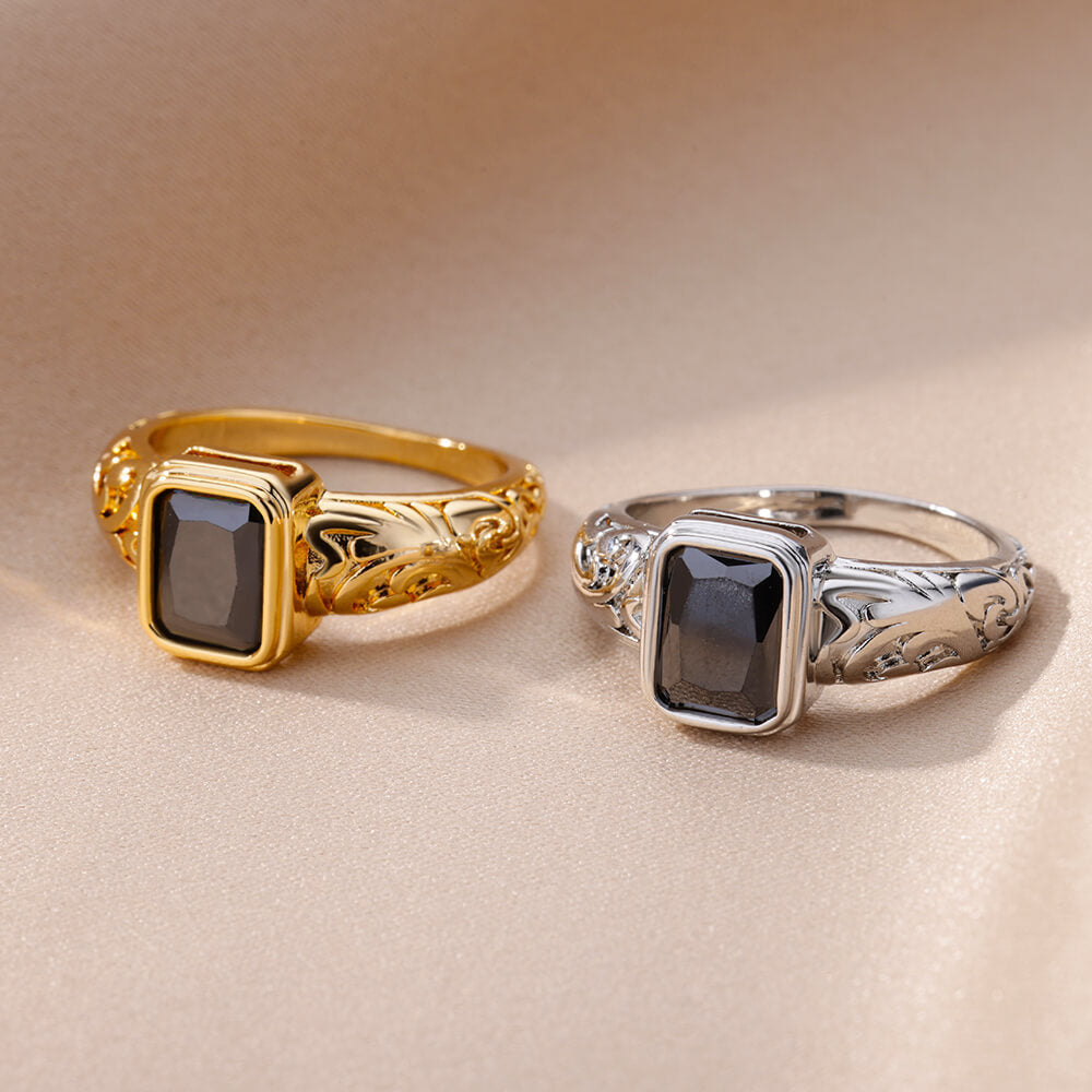 Geometric Copper Ring - Unisex Style The Max Mall