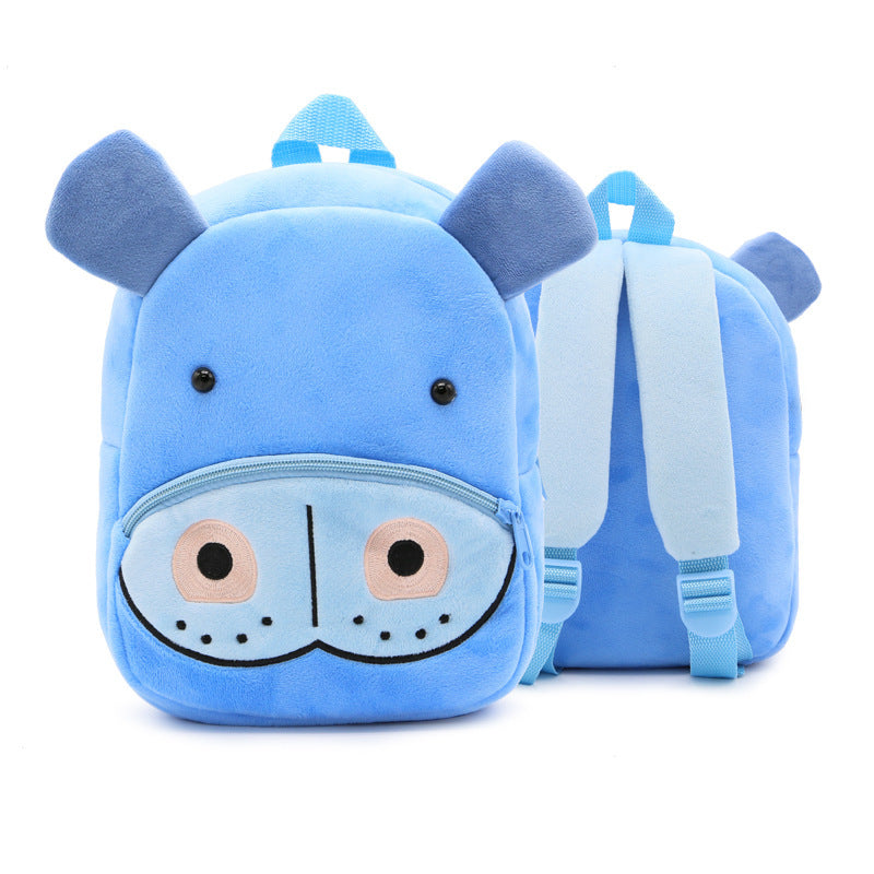 Cute Plush Backpacks Kindergarten Cartoon School Bags Children Animal Toys Bag The Max Mall