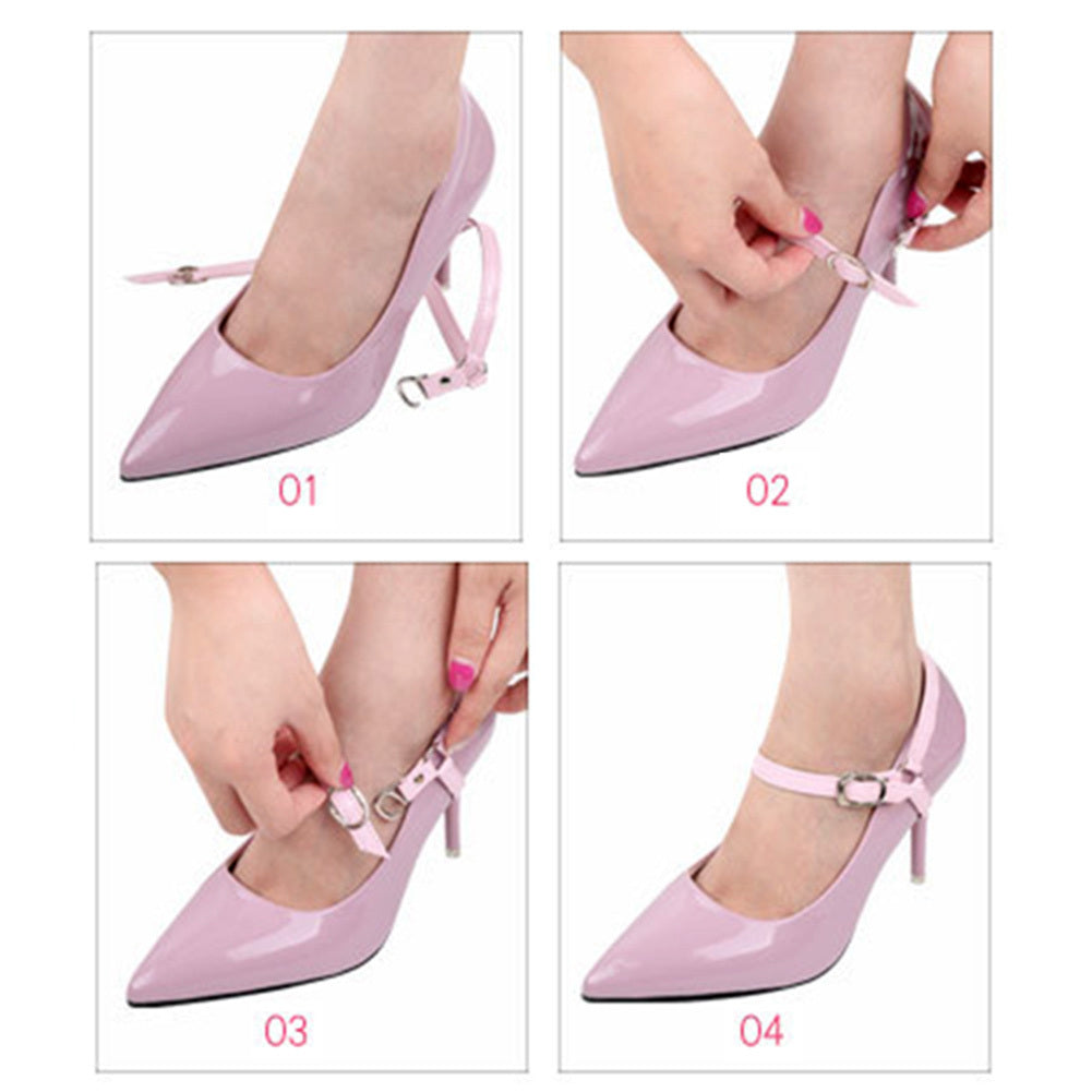 Women's Triangle Anti-Slip High Heel Shoe Straps