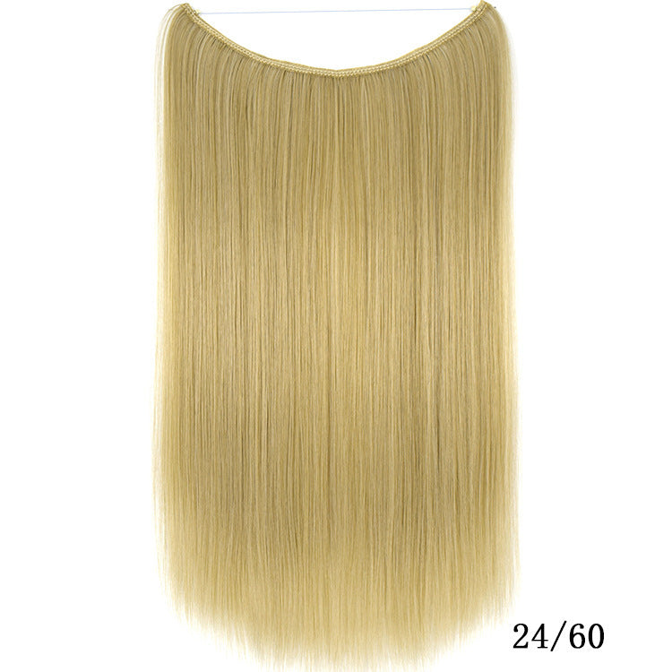 22" Invisible Wire Hair Extensions - Silky Straight