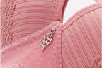 Traditional Thin-Molded Cup Green Lace and Floral Decorative Bra For Women The Max Mall