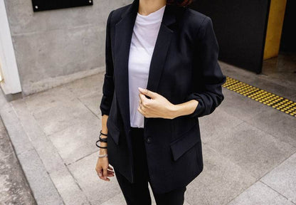 Korean Sweet Style Two-Piece Suit - Polyester