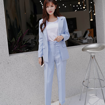 Korean Sweet Style Two-Piece Suit - Polyester