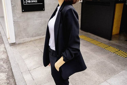 Korean Sweet Style Two-Piece Suit - Polyester