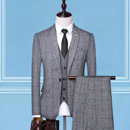 Cotton Blend Viscose Suit