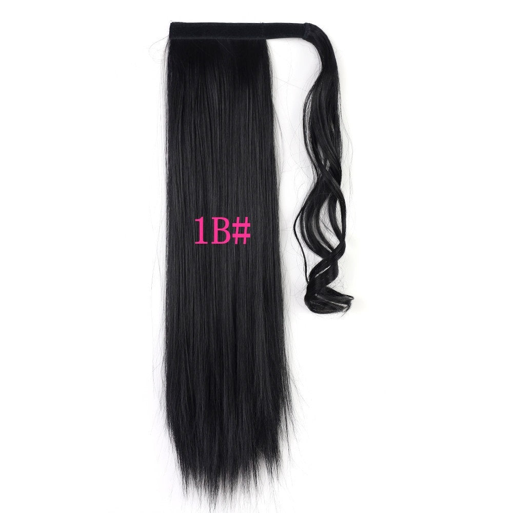 24-Inch Synthetic Ponytail Wig