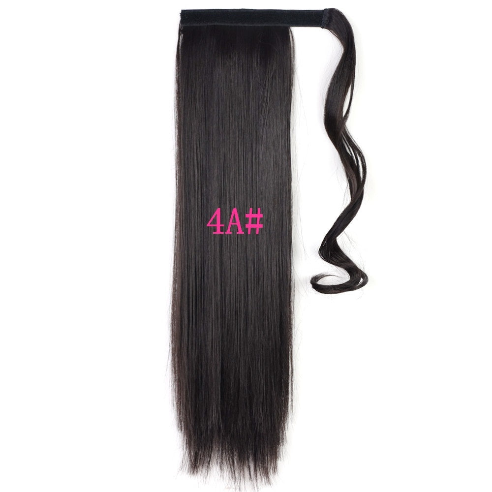 24-Inch Synthetic Ponytail Wig