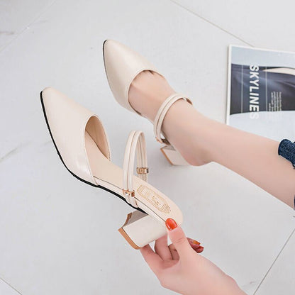 Sweet Style Sandals - Rubber Sole Buckle