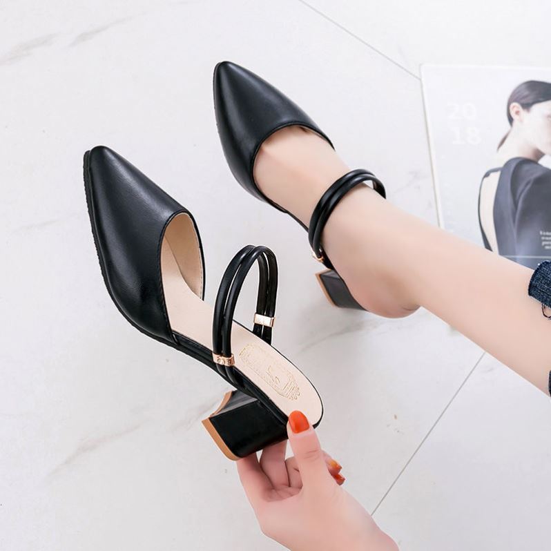Sweet Style Sandals - Rubber Sole Buckle