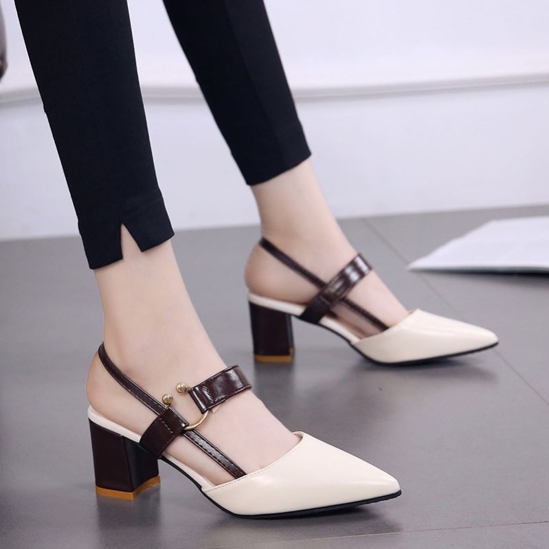 Sweet Style Sandals - Rubber Sole Buckle