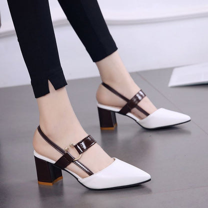 Sweet Style Sandals - Rubber Sole Buckle