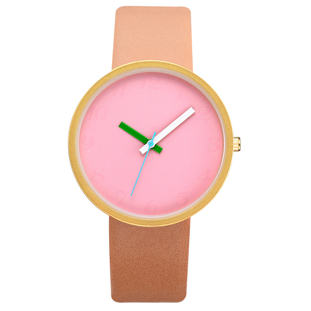 Casual Quartz Watch - PU Strap