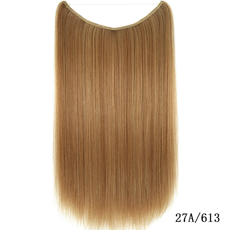 22" Invisible Wire Hair Extensions - Silky Straight