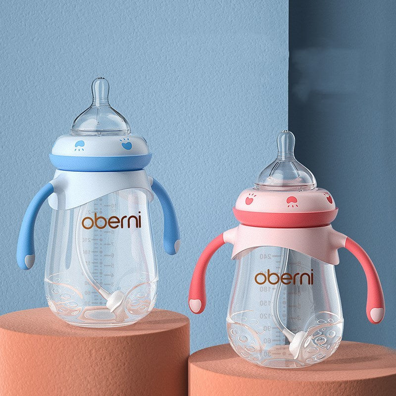 Wide Caliber Baby Milk Anti-Colic, Baby Bottle Anti-Fall The Max Mall