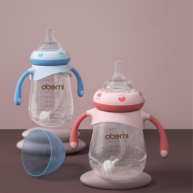Wide Caliber Baby Milk Anti-Colic, Baby Bottle Anti-Fall The Max Mall