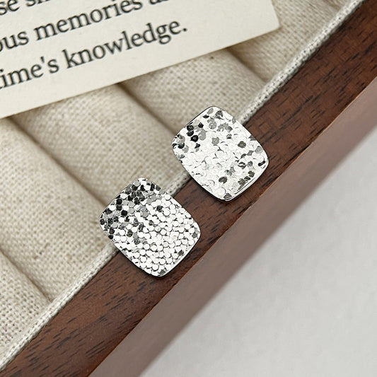925 Silver Geometric Earrings