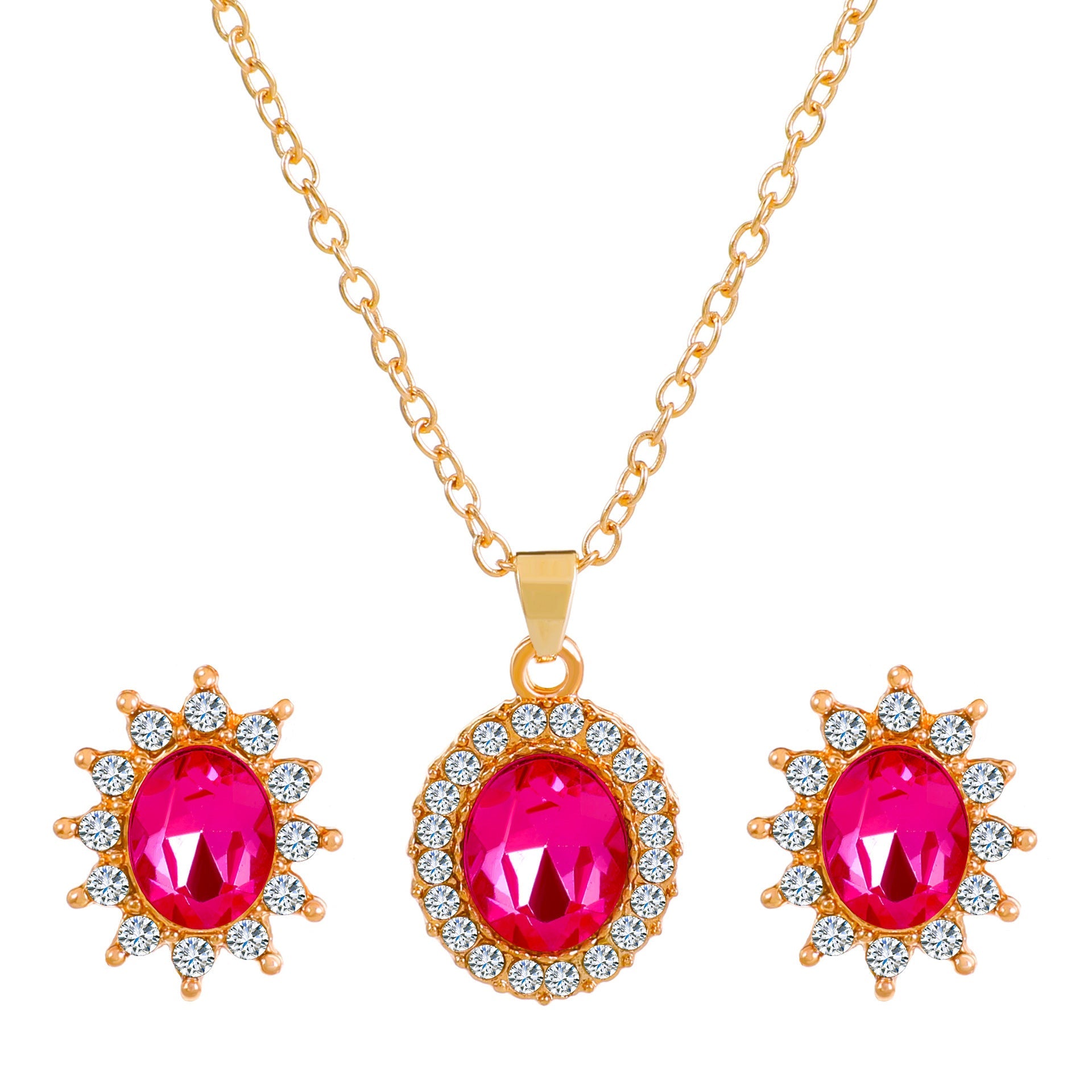 Sunflower Jewelry Set - Rose Gold Plated The Max Mall