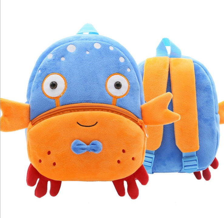 Cute Plush Backpacks Kindergarten Cartoon School Bags Children Animal Toys Bag The Max Mall