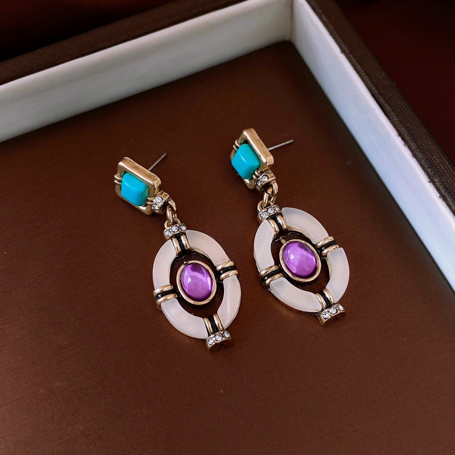 Chinese Style Diamond Jewelry Set