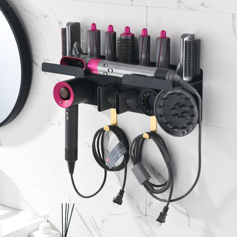 Curling Rod Storage Rack Barber Shop Hair Dryer Holder The Max Mall
