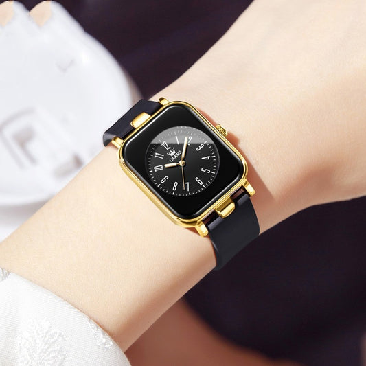 Rectangle Stainless Steel Watch