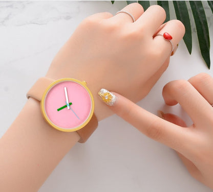 Casual Quartz Watch - PU Strap