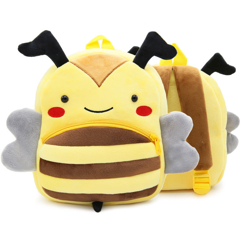 Cute Plush Backpacks Kindergarten Cartoon School Bags Children Animal Toys Bag The Max Mall