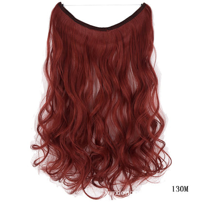 22" Invisible Wire Hair Extensions - Silky Straight