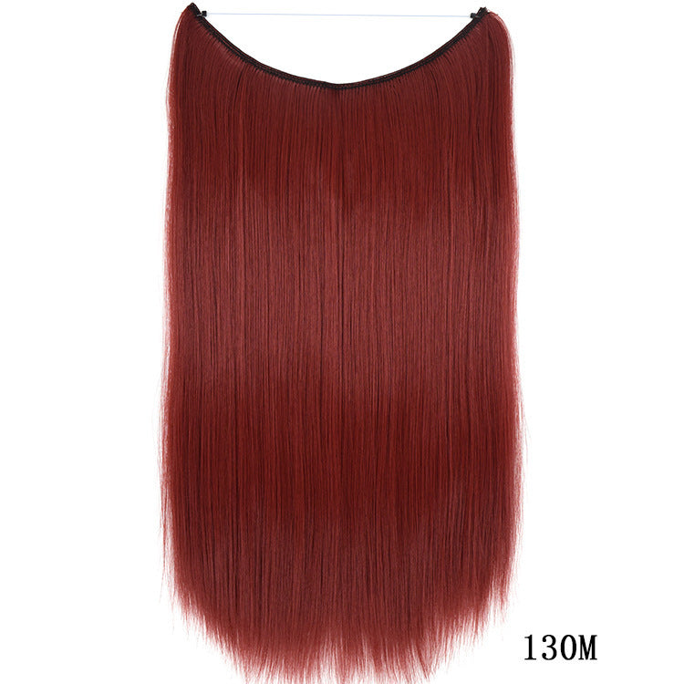 22" Invisible Wire Hair Extensions - Silky Straight