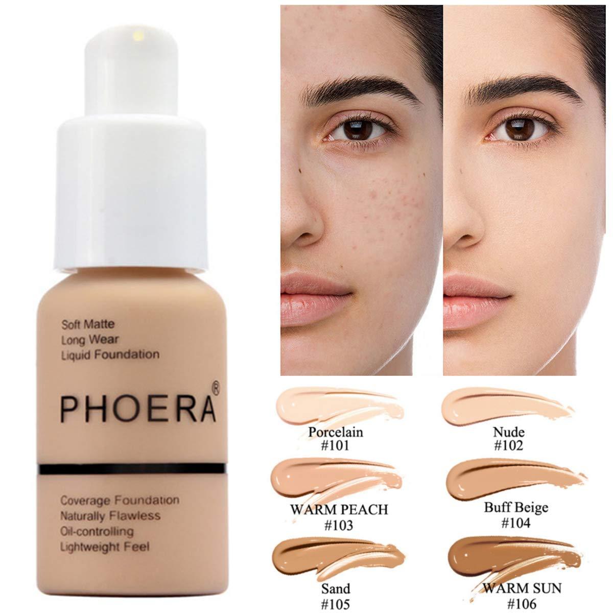 Explosive Press Type Oil Control Natural Color Matte Concealer Foundation Cream The Max Mall